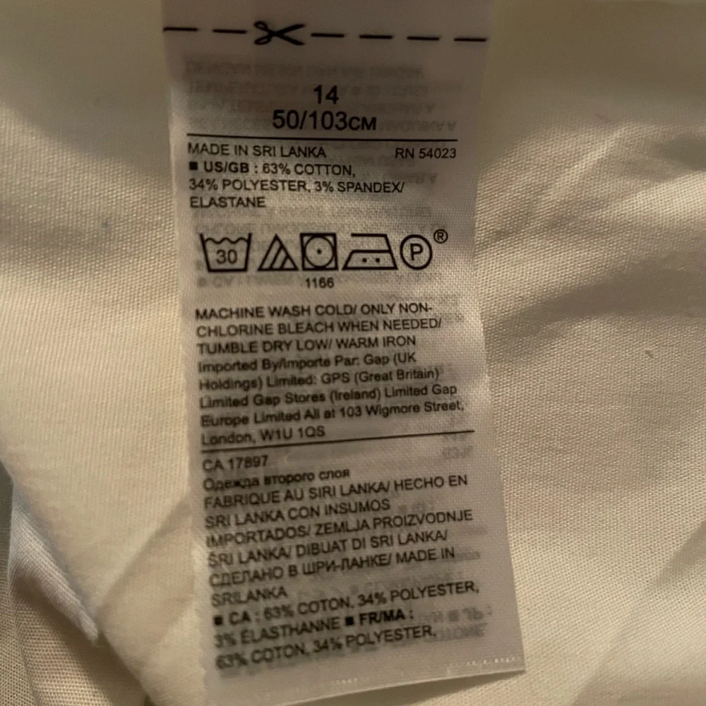 NWT Banana Republic Off Shoulder Button Down Size 14 - Picture 3 of 12